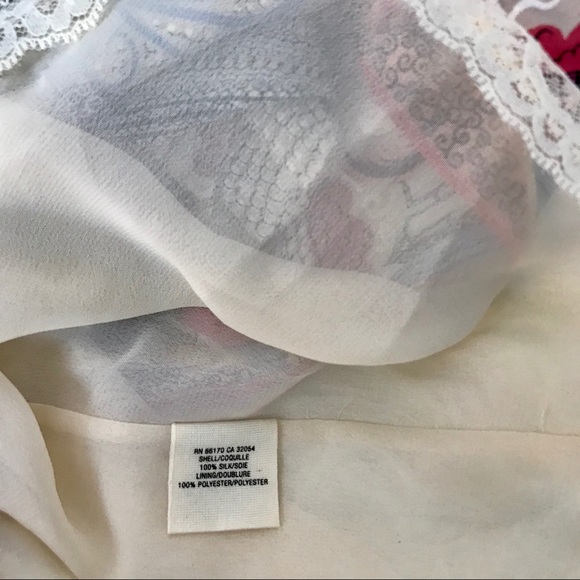 Anthropologie Sleeveless pink/blue silk dress XS - Picture 7 of 8